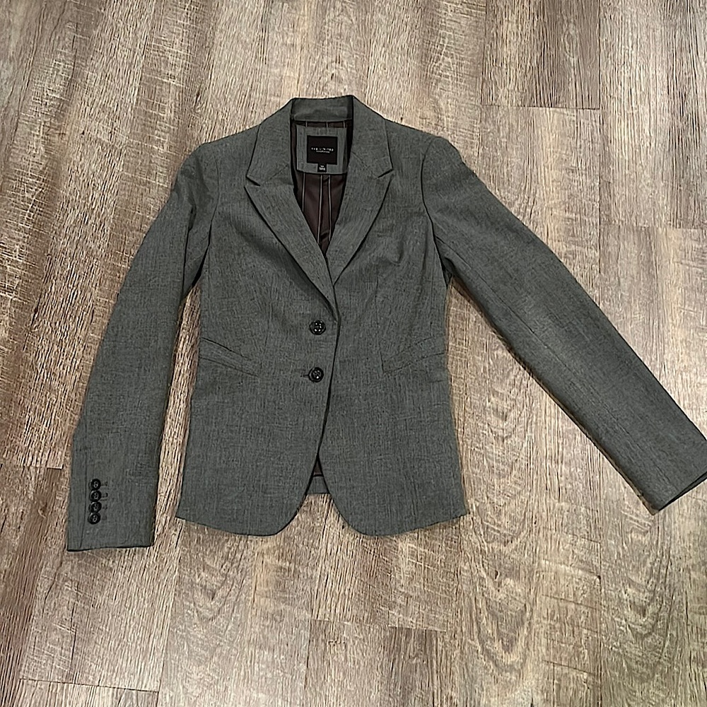 00 Dark Grey Blazer / Suit Jacket - Matching Pants Available!